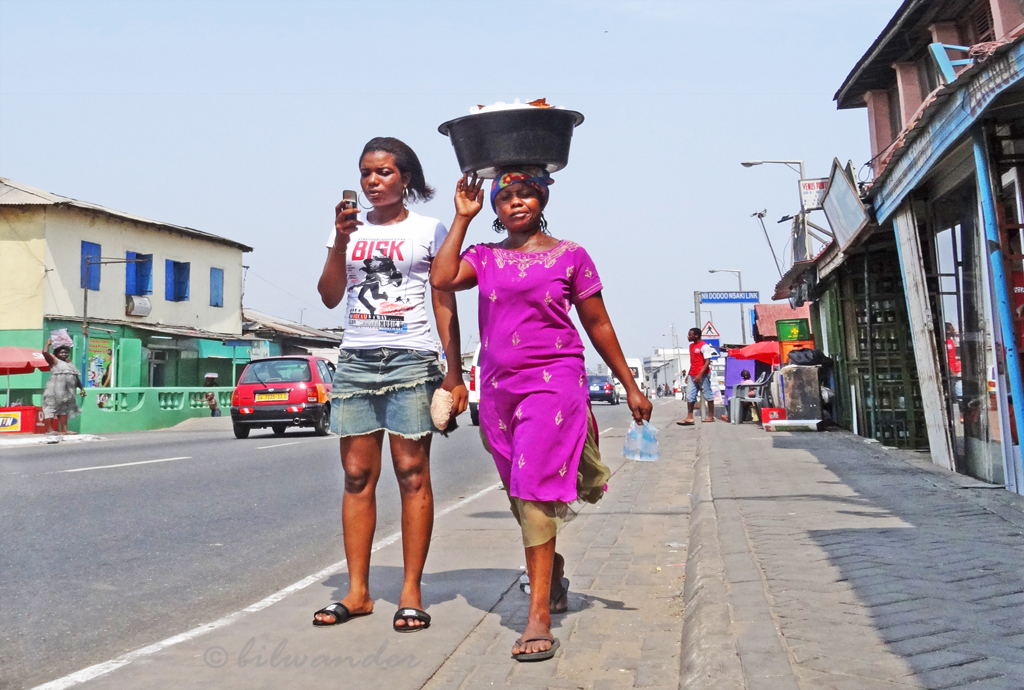 Ghana. Accra, Jamestown, women on the main road | #Ghana Acc… | Flickr