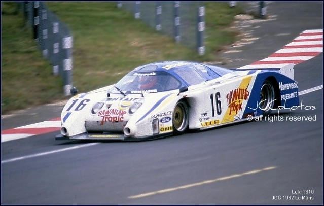 24 Heures du Mans 1982 Lola Ford T610