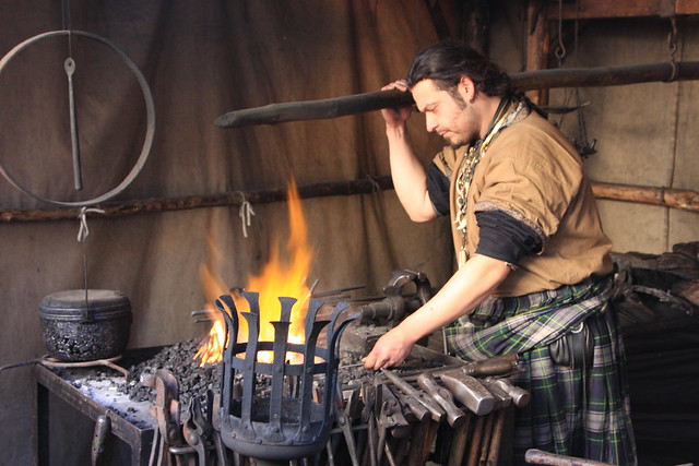 Blacksmith At Work