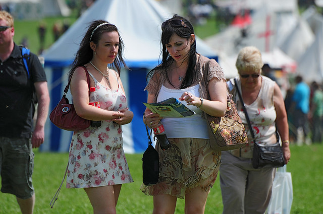 Three Women at Kelmarsh Festival of History 2009