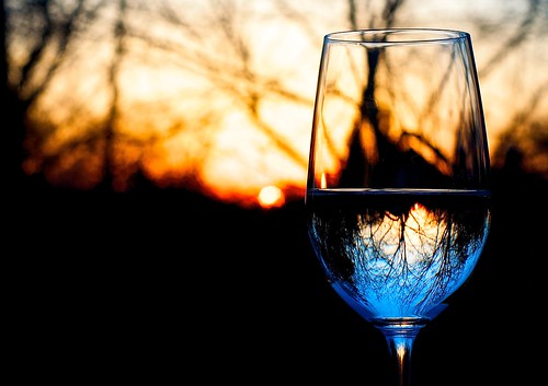34/365: Sunset Wine by rogersmj