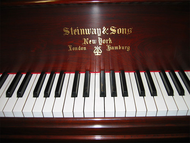 Steinway Grand Piano Fallboard