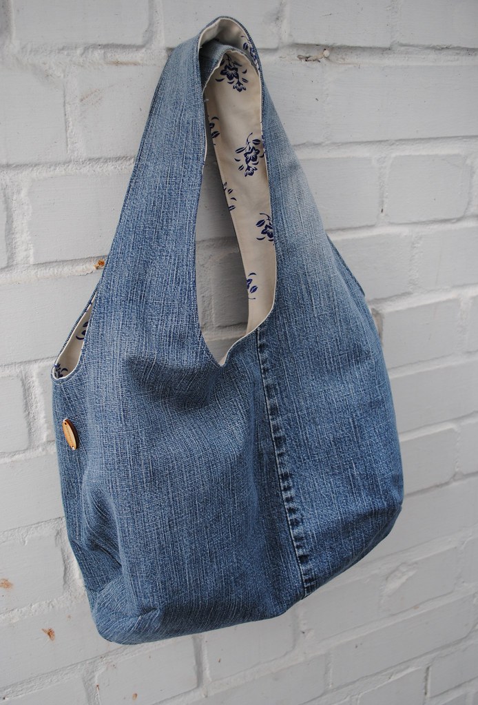 Reversible bag | A new life for my favourite jeans :) Blogge… | Flickr
