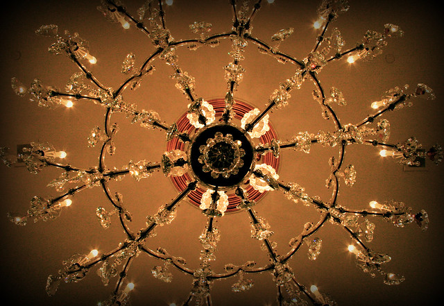 chandelier floor view