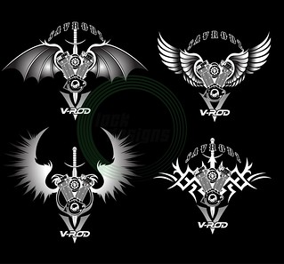 Motorcycle club spec logos | by Lock Designs