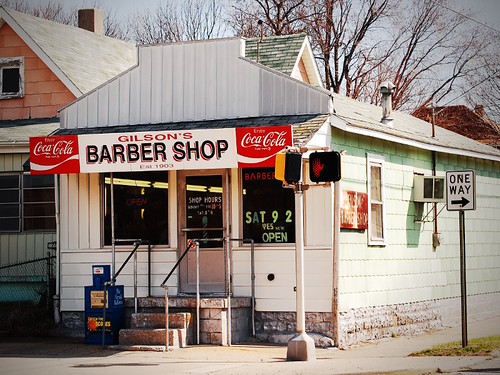 Gilson's Barber Shop by Jeremy Stockwell, There's a shot at this location that I haven't found yet.  I'm hoping to find the right combination 