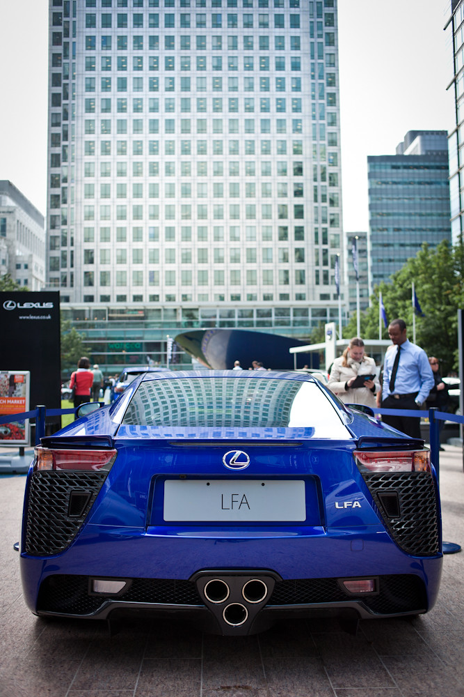 LFA at the 2011 London Motorexpo