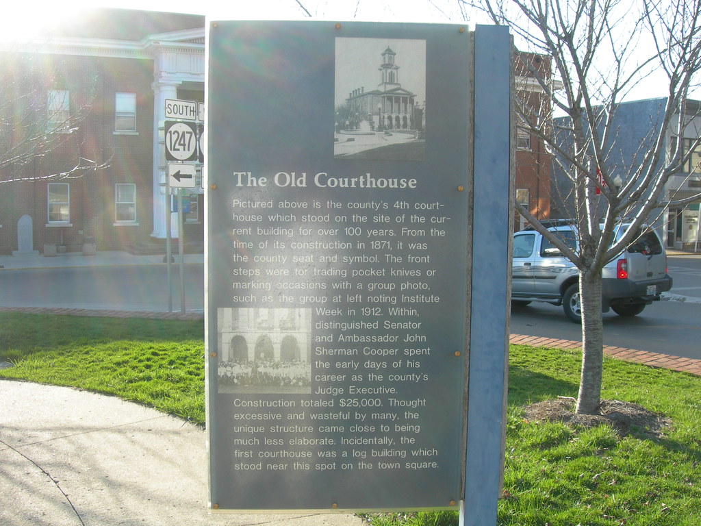 (Old) Pulaski County Courthouse Sign Somerset, Kentucky Jimmy