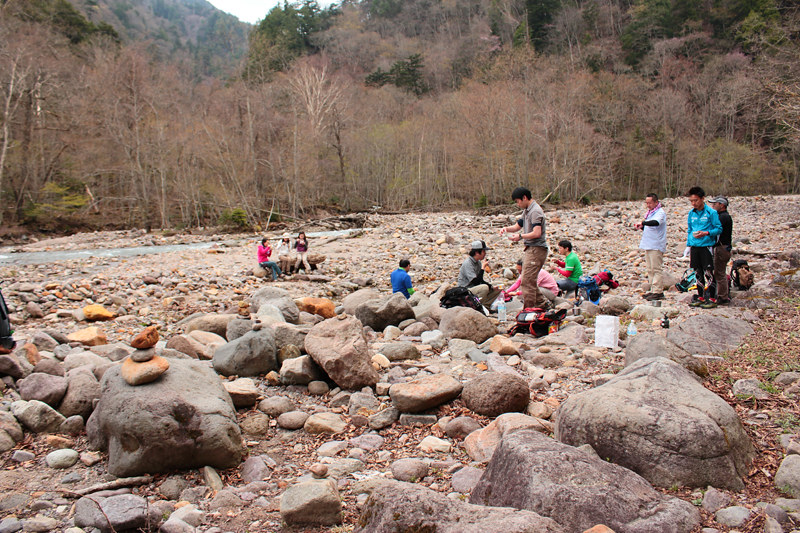 奥鬼怒温泉郷登山道