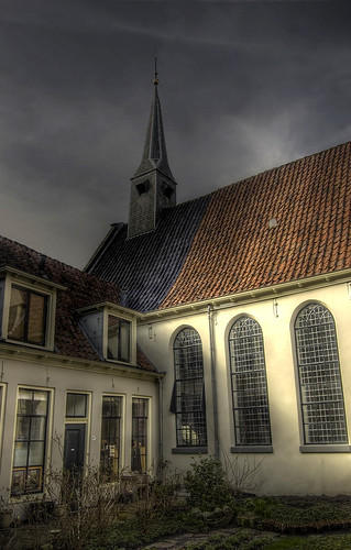 Little Church on a 'Hofje' by Guido Musch