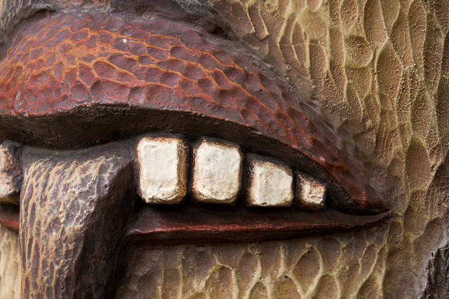 Tangaroa Detail in the Enchanted Tiki Room