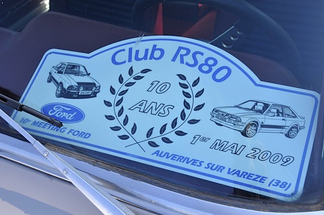 10e Rassemblement Ford - Club RS80