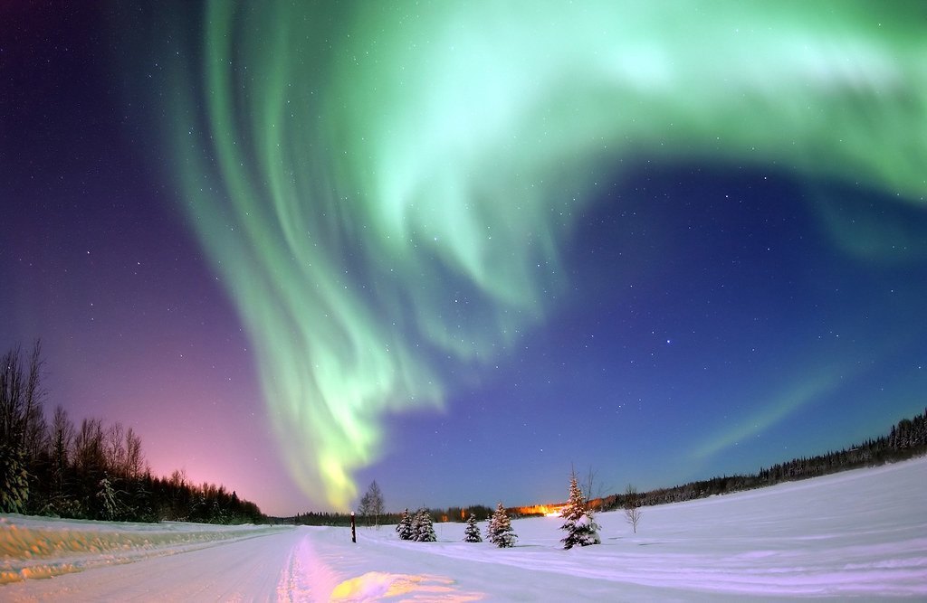 Aurora Borealis The Colored Lights Seen In The Skies Arou Flickr