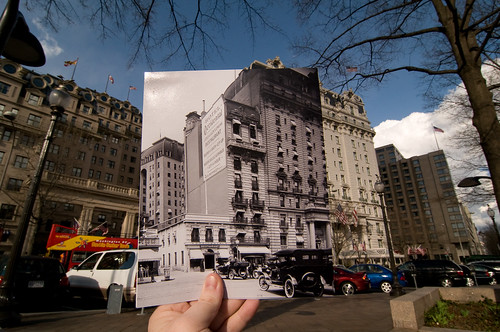 Looking Into the Past: Willard Hotel, Pennsylvania Ave, Washington, DC