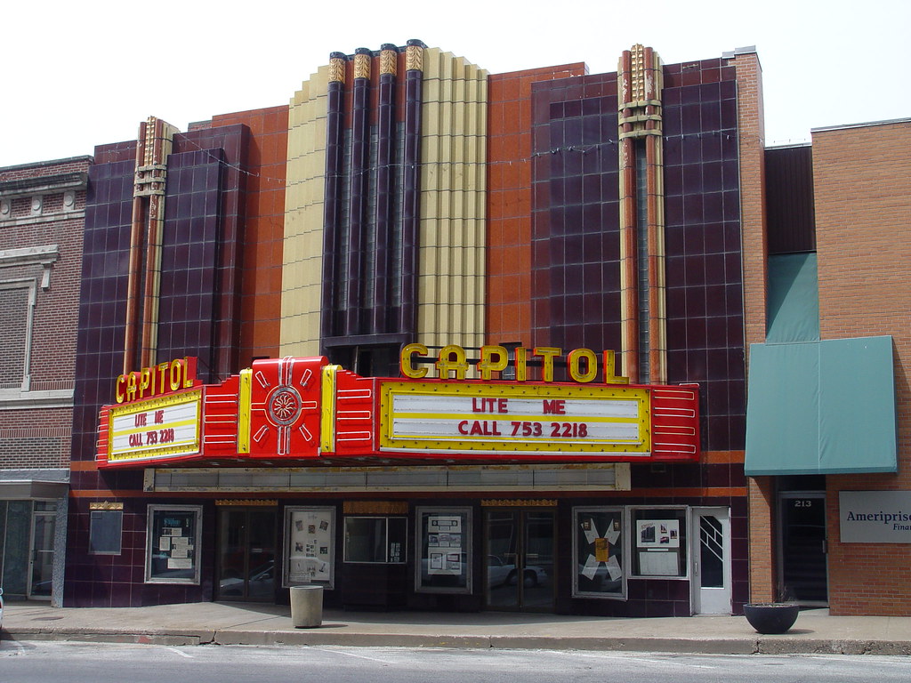 Old Capitol theater Burlington, Iowa | The Capitol theater i… | Flickr