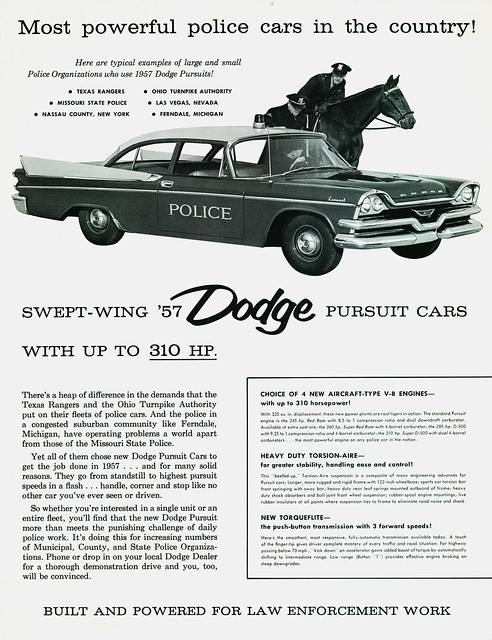 1957 Dodge Police Pursuit