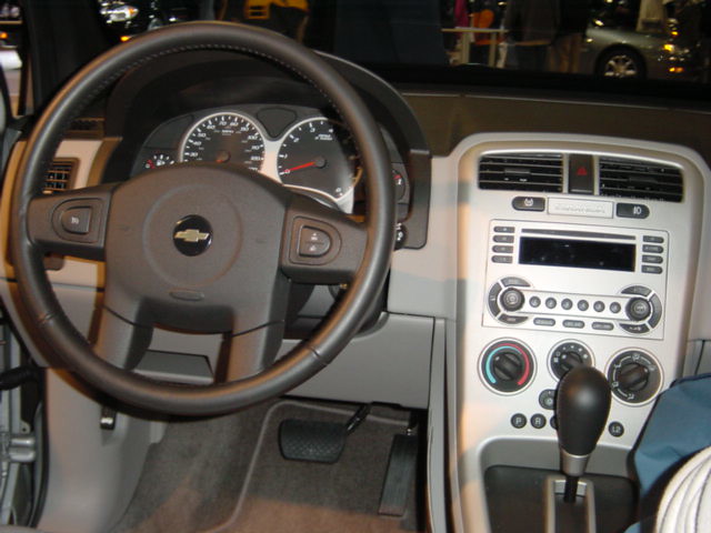2005 Chevy Equinox Interior The Inside Of The Then New Che