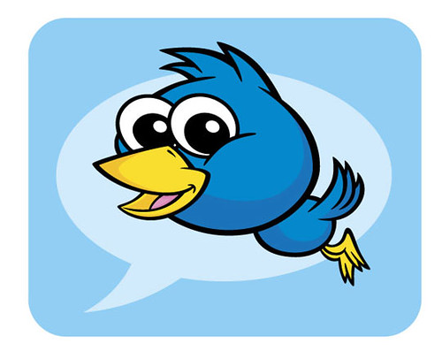 Twitter bird cartoon mascot character | This blue Twitter bi… | Flickr