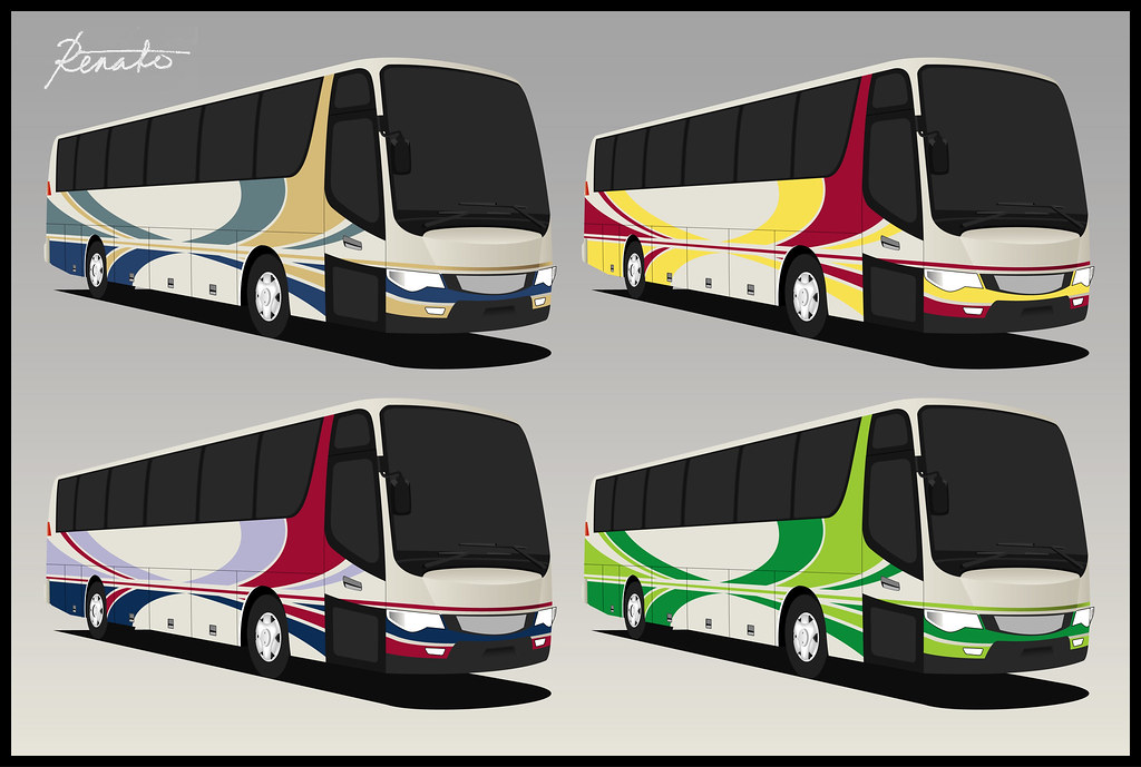 Number 8... Bus Livery Design.