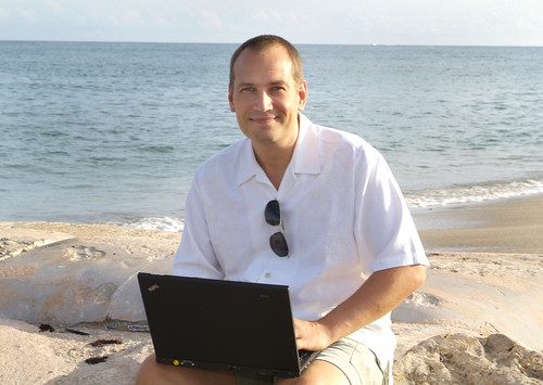Entrepreneur Martin Thorborg working at the Beach | by Martin Thorborg