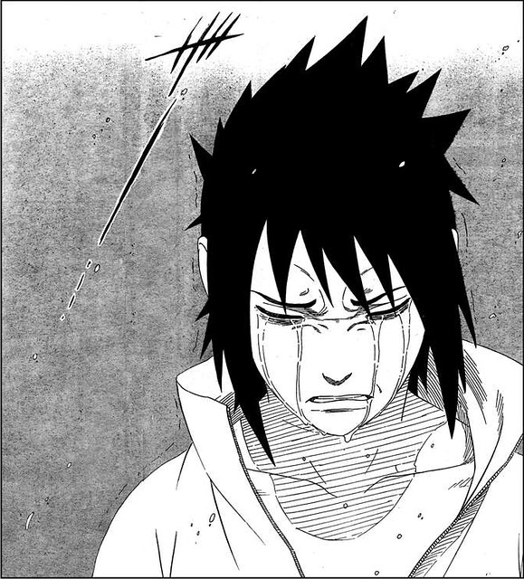 Crying Sasuke | Poor Sasuke's crying. This is cute though...… | Flickr