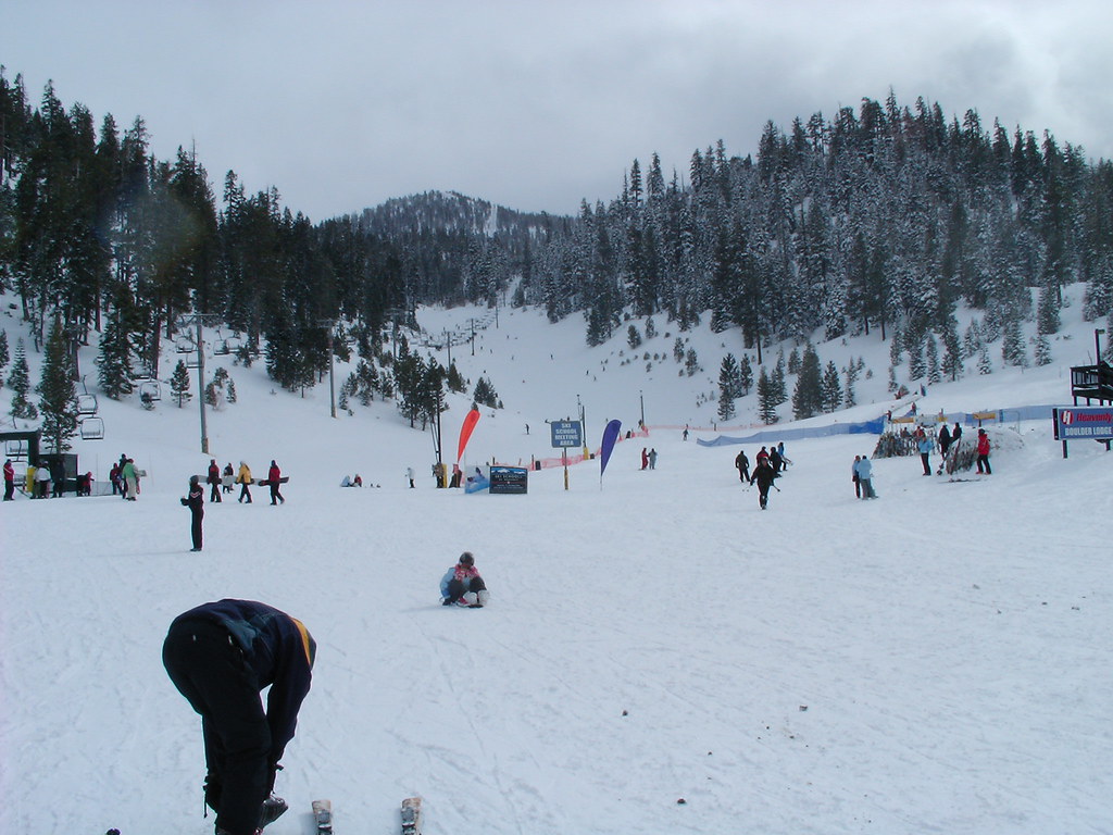 Boulder run @ Heavenly Resort, Tahoe