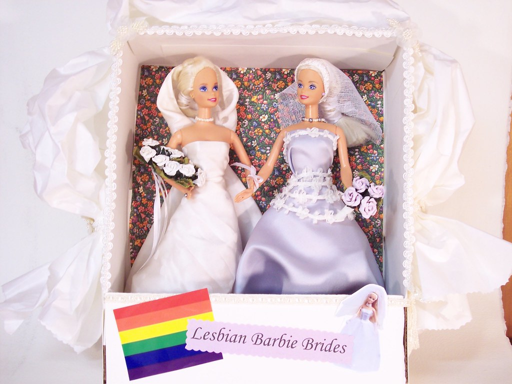 Lesbian Barbie Brides RULE! 