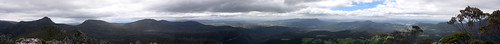 panorama nature walking hiking australia trail tasmania wilderness hobart glenorchy collinsvale collinscap