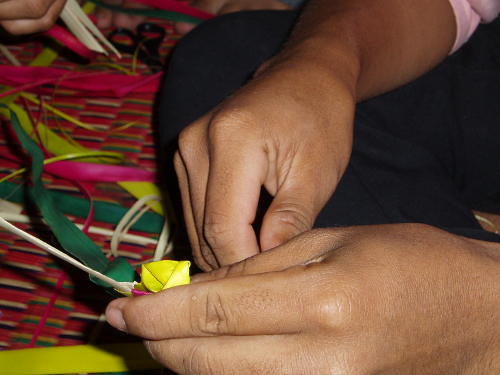 palm leaf lesson 9 Dec 05 | by Only in Cambodia