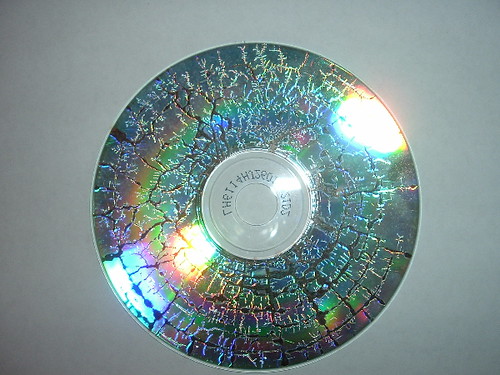 The CD that was microwaved | by TheScian.com