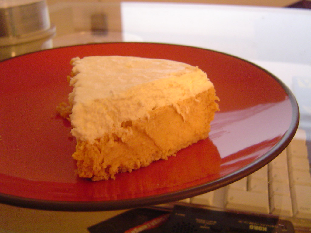 Pumpkin Cognac Cheesecake