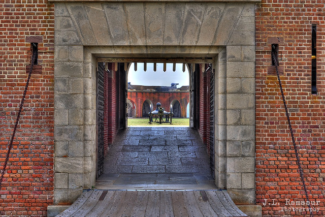 Fort Pulaski Entrance - Savannah, Georgia