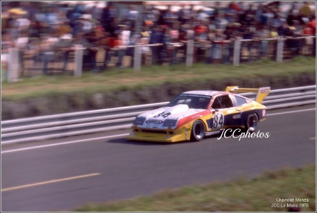 24 Heures du Mans 1978 Chevrolet Monza