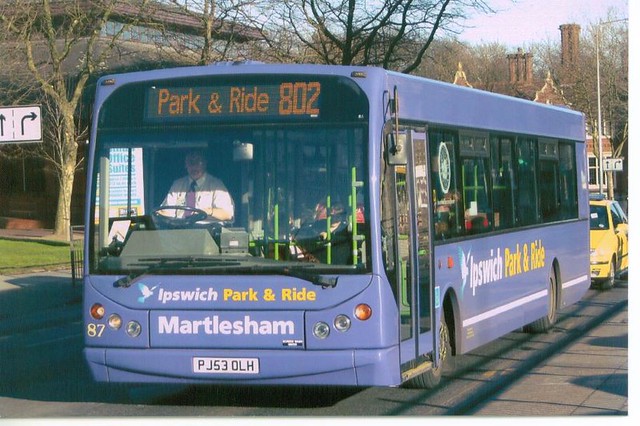 Ipswich Buses  87  PJ53OLH