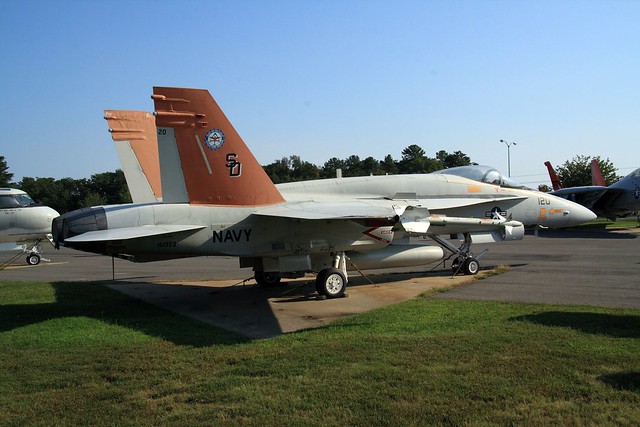 F-18 @ PAX RIVER NAVY TEST FACILITY MUSEUM