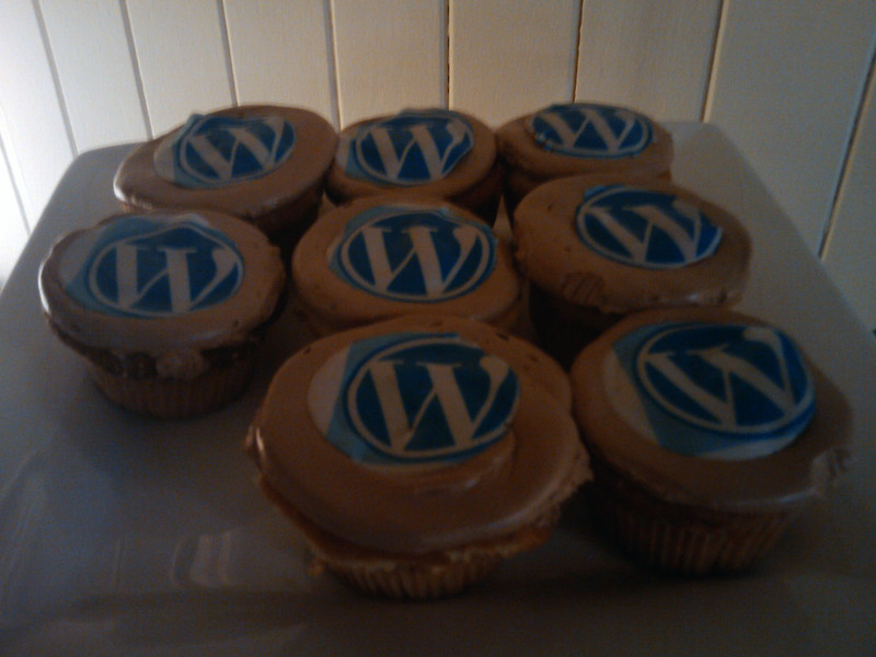 WordPress cupcakes