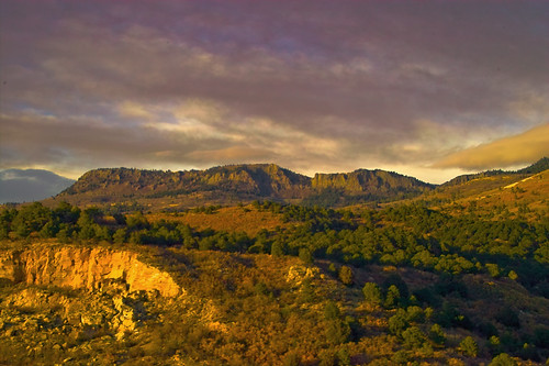 sunset mountains newmexico landscape colorado