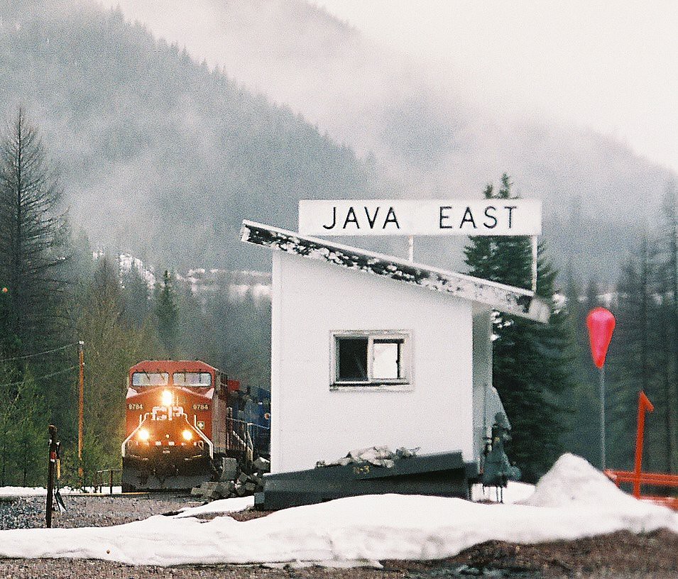 Train East Java Java East | east switch at Java...eastbound potash train (#X… | Flickr