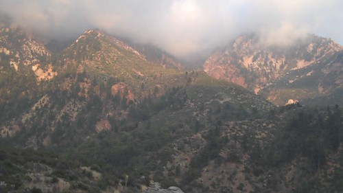 california sunset panorama mountains video 360 angelesnationalforest cucamongawilderness mountbaldyroad