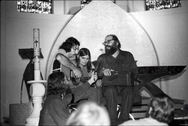 Allen Ginsberg in Anti-War Demonstration  (1972)