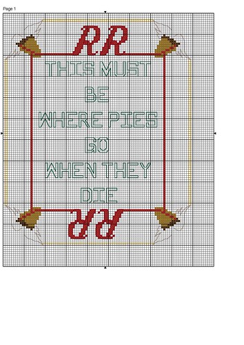 Welcome to the Double R cross stitch | by even-star