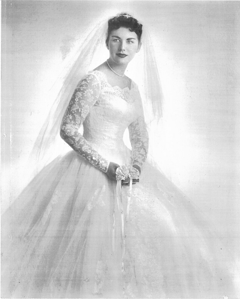 MaryLou Collins Spitzer | Wedding picture of Grandma Spitzer… | Flickr