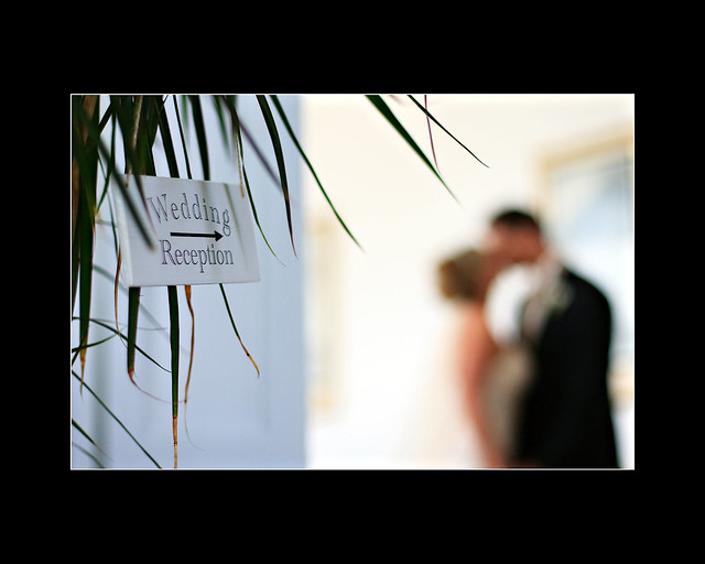 Jack Vettriano Style Wedding Photograph