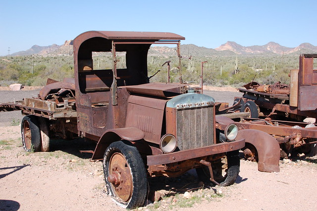 Rusty Trucks in Goldfield, AZ.5