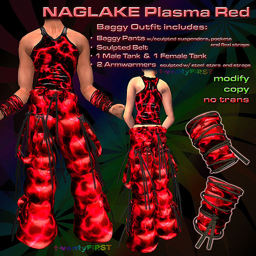 NAGLAKE Plasma Red | Hardstyle glowing fully sculpted baggy … | Flickr