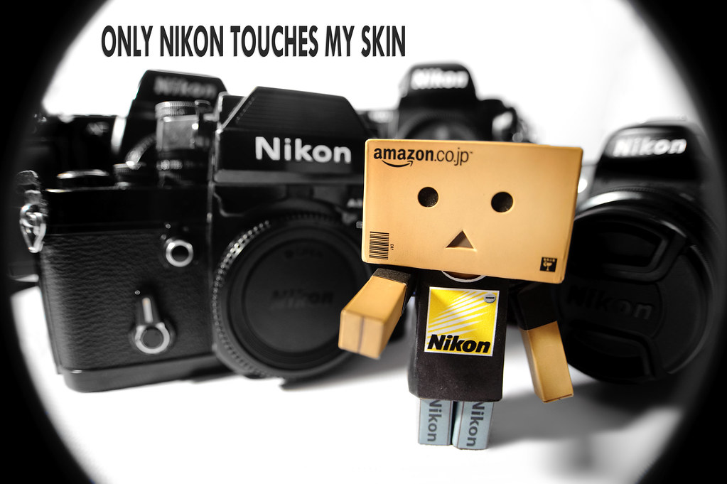 ONLY NIKON TOUCHES MY SKIN by L S G
