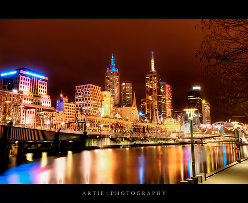 The Glowing City of Melbourne :: HDR by :: Artie | Photography ::