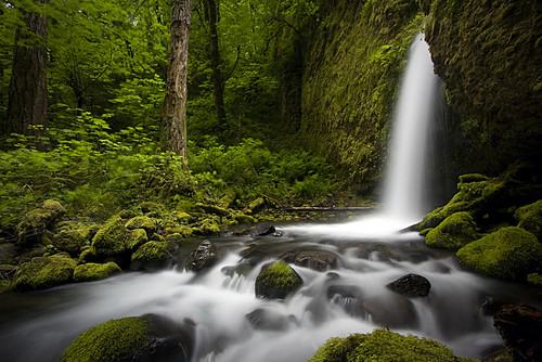 longexposure nature oregon landscape waterfall falls lower columbiarivergorge ruckelcreek