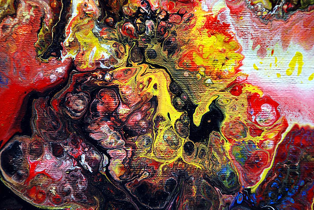 Close up from Acid Painting 1