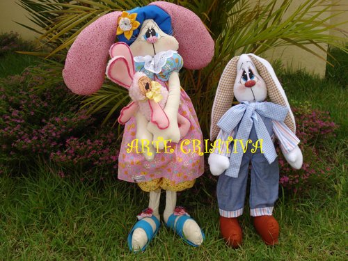 Casal de coelhos | by Norma / Arte Criativa